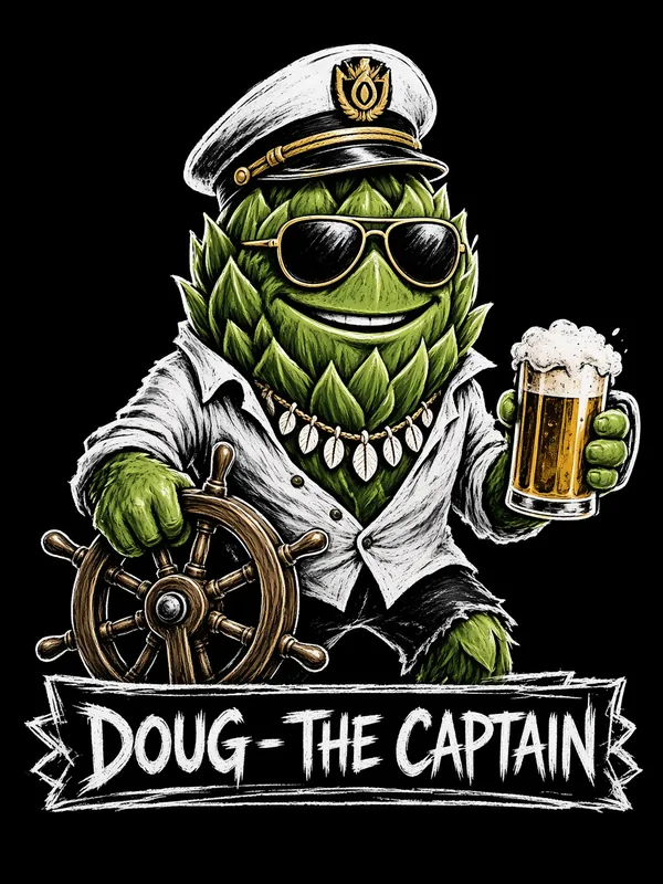 Doug – The Captain character art